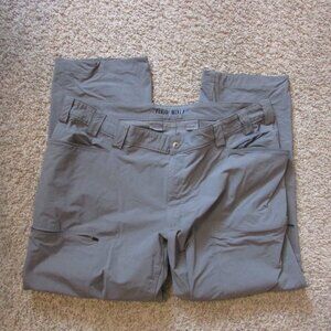 Duluth Trading Expedition 44X32 Performance Gray Nylon Cargo Pants Great Quality